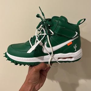 Nike Air Force 1 Mid x Off-White 🟢⚪️